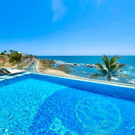 Апартаменты Malecon Vista Al Mar Alberca Infinity Jacuzzi Gym Масатлан Экстерьер фото